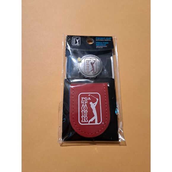 New PGA Tour Tango Red Pocket Clip with Ball Marker NWT Official Golf Accessory - Picture 1 of 2
